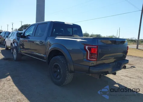 2017 Ford F-150 Raptor из США, поврежденный, VIN 1FTFW1RG8HFA98279